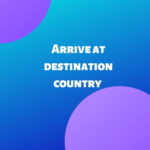 Arrive at destination country aliexpress
