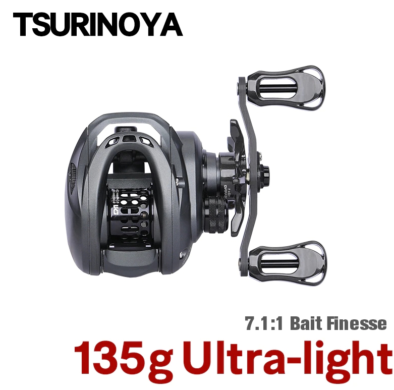 Рыболовная катушка TSURINOYA 50S ультра светильник