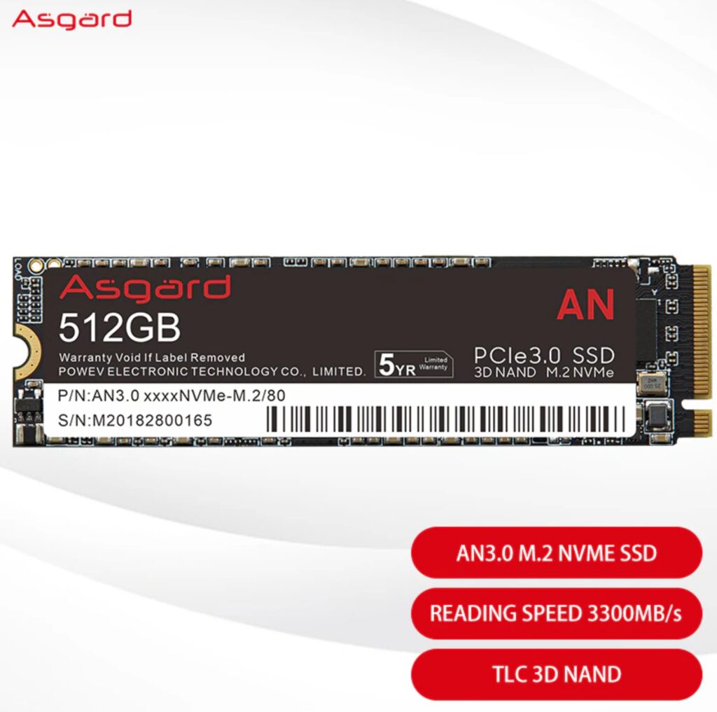 Asgard M.2 SSD M2