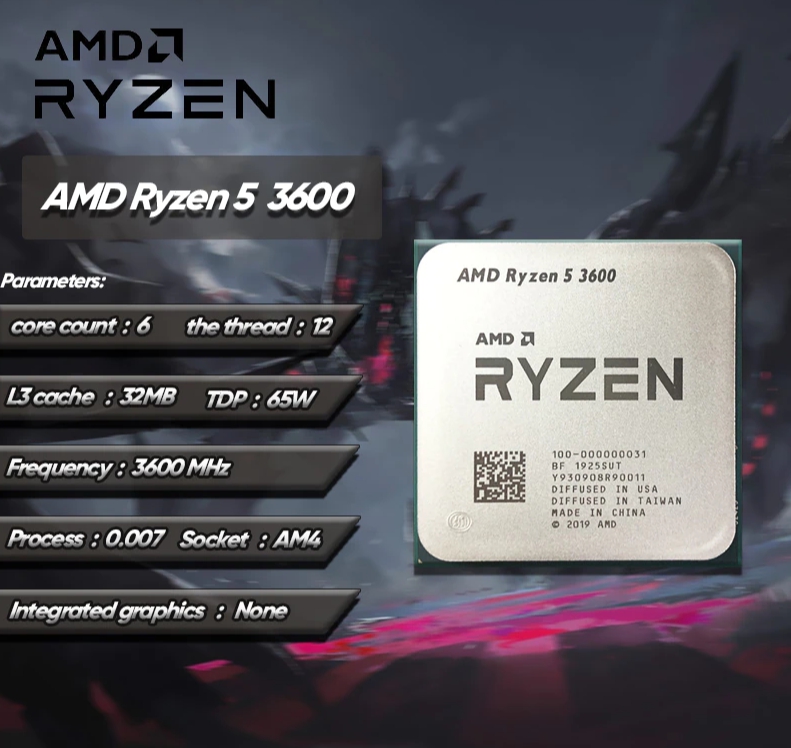 Процессор AMD Ryzen 5 3600 