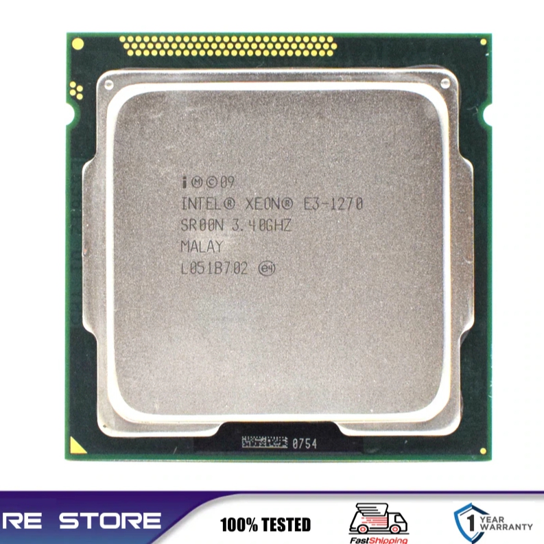 Процессор Intel Xeon E3 1270 3,4 ГГц
