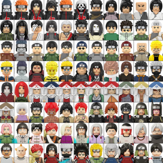 Фигурка LEGO персонажей Наруто